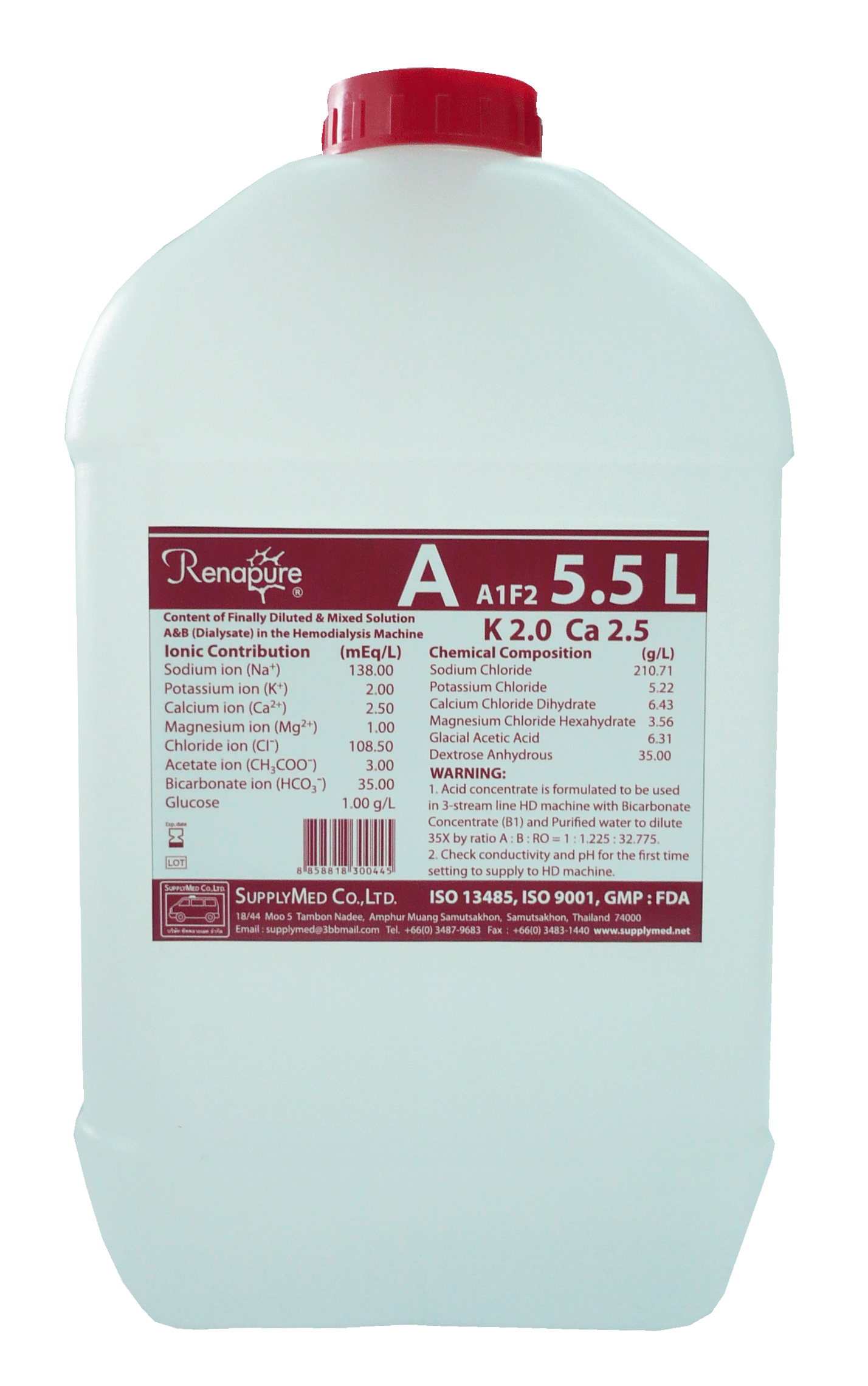 A1F2 Acid Concentrate