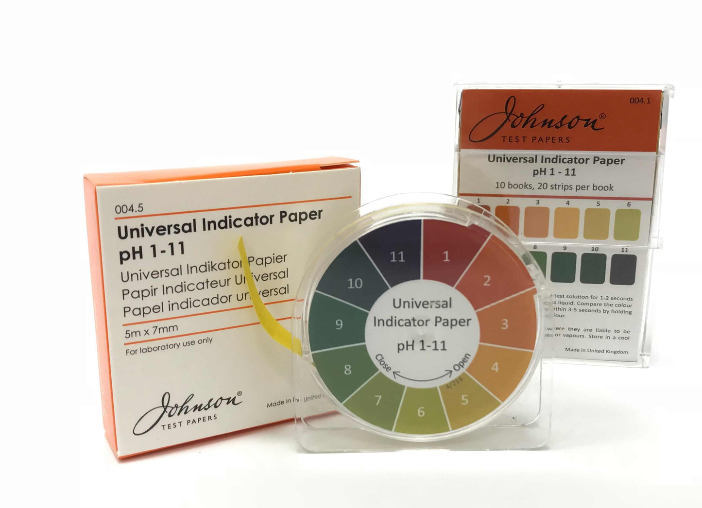 Universal pH 1-11 Indicator Paper