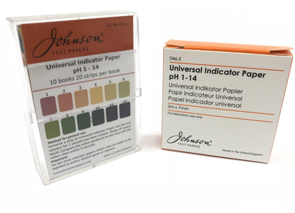 Universal pH 1-14 Indicator Paper