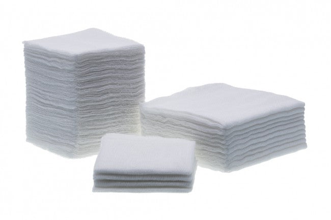Ideal Care Plain Gauze Swab Folded Edge Mesh Count 19 x 15 (8 PLY ...